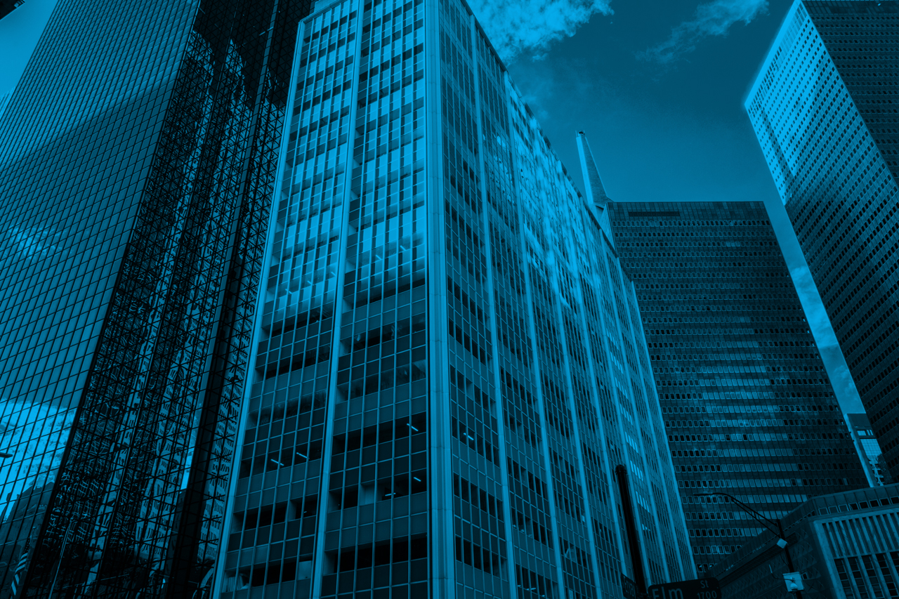 Dallas downtown skyscrapers